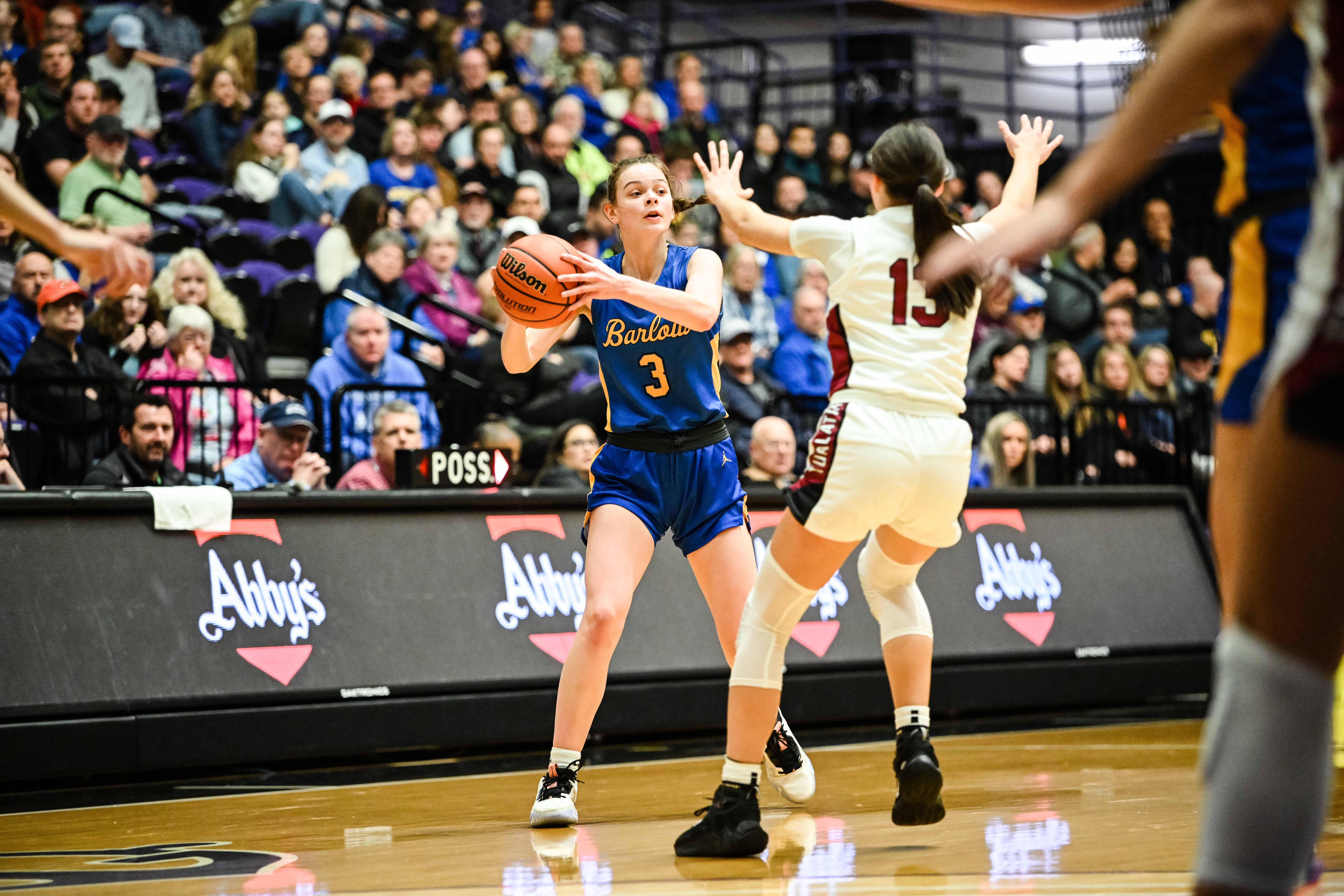 Barlow Tualatin 6A Oregon girls basketball quarterfinal Naji Saker -49